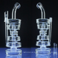 Double Stack DAB Rig für Rauch mit Glasschale (ES-GB-045)